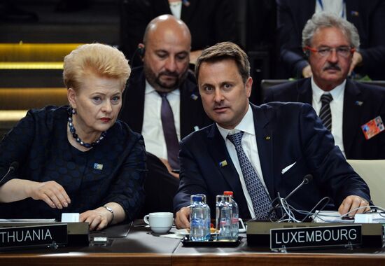 NATO Summit in Brussels. Day one