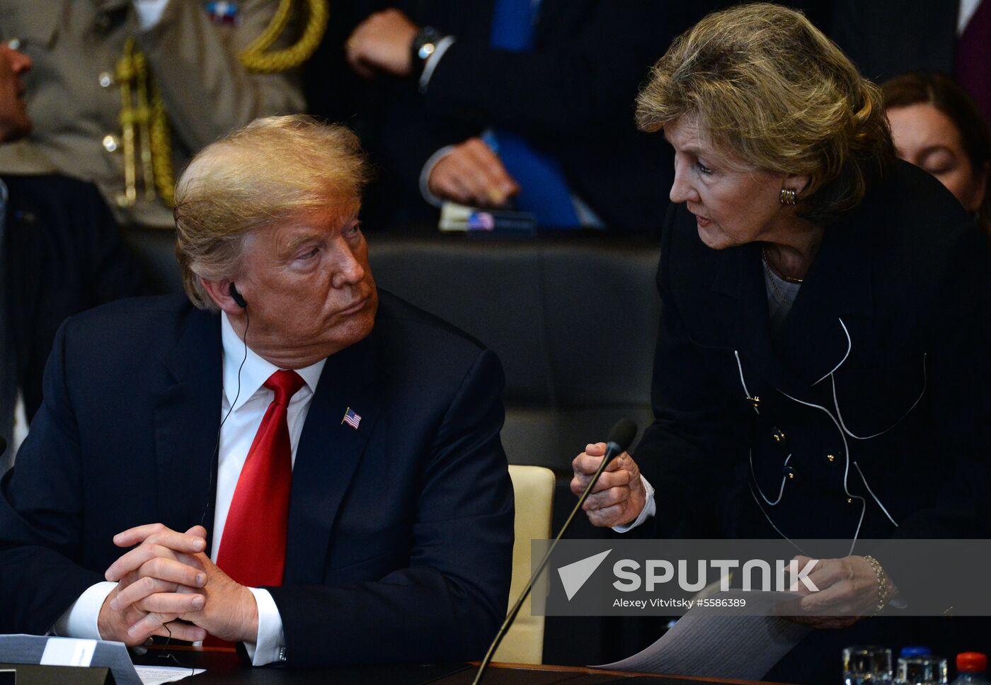 NATO Summit in Brussels. Day one