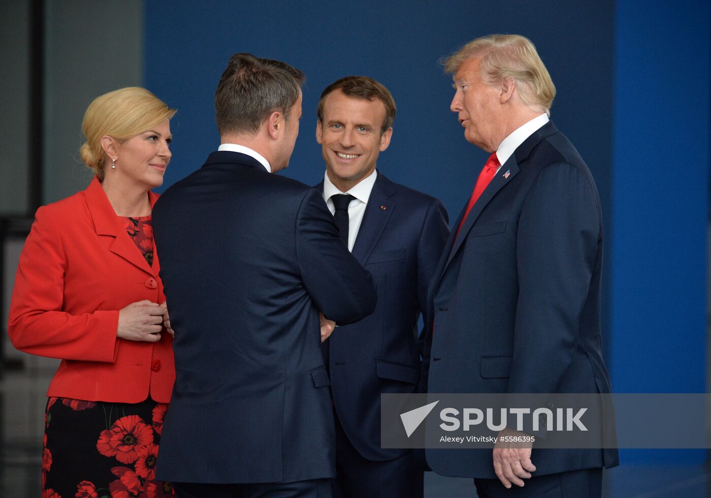 NATO Summit in Brussels. Day one