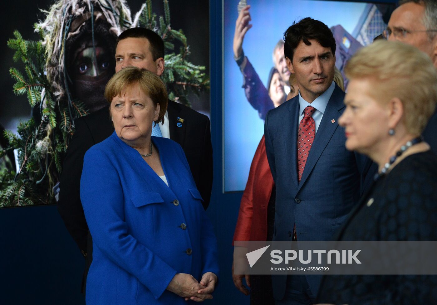 NATO Summit in Brussels. Day one