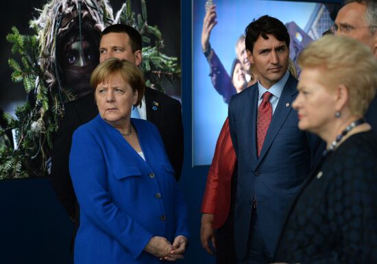 NATO Summit in Brussels. Day one