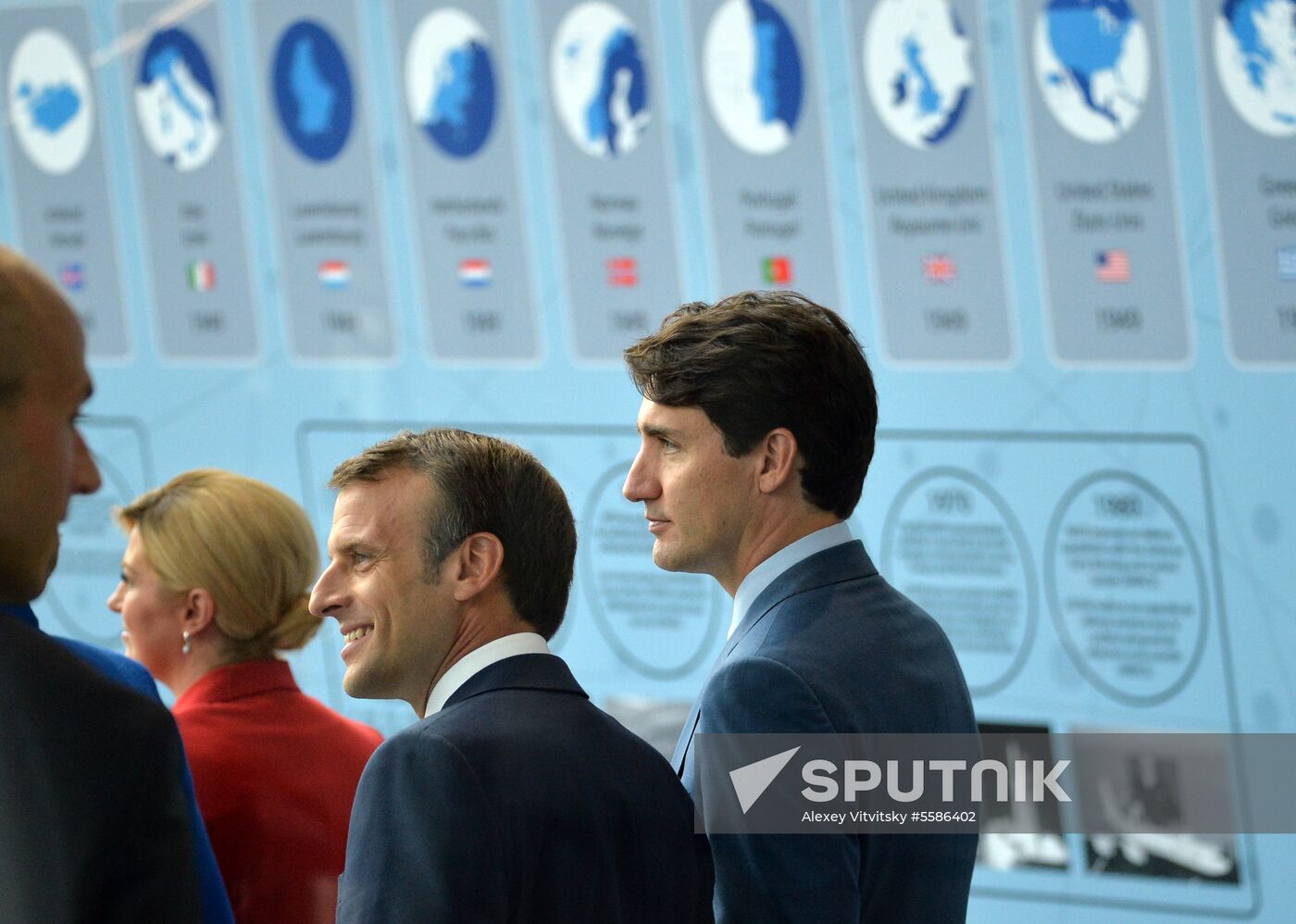 NATO Summit in Brussels. Day one