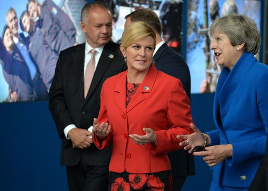 NATO Summit in Brussels. Day one
