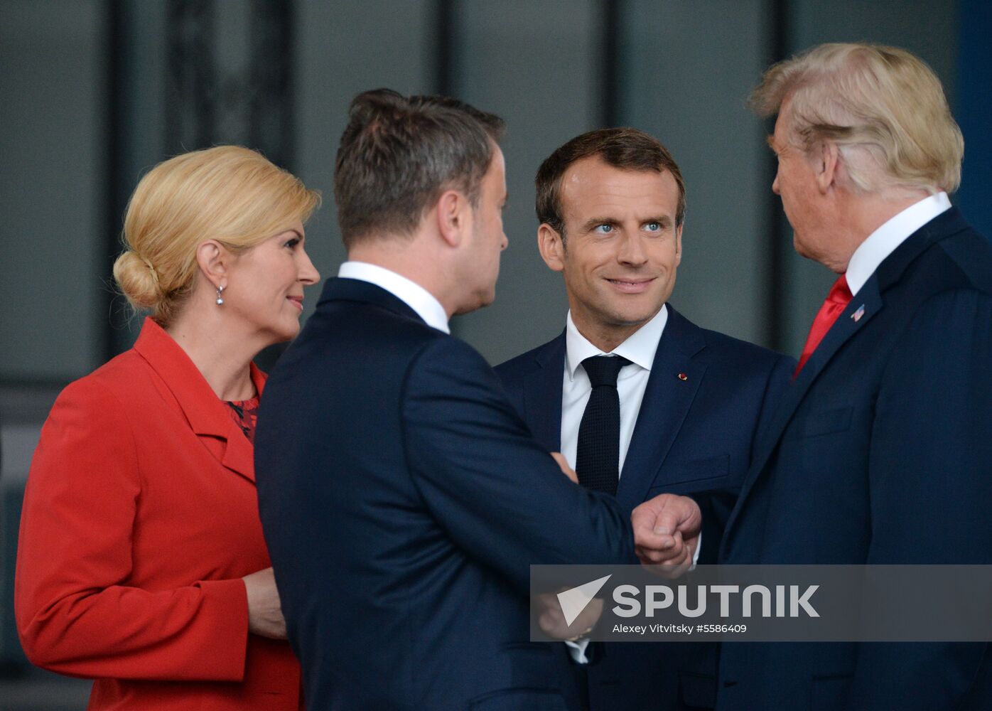 NATO Summit in Brussels. Day one