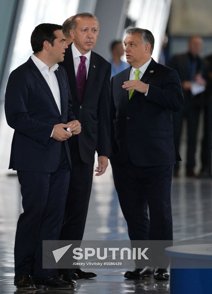 NATO Summit in Brussels. Day one