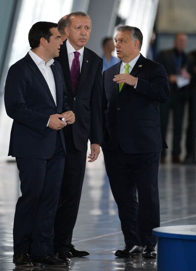NATO Summit in Brussels. Day one