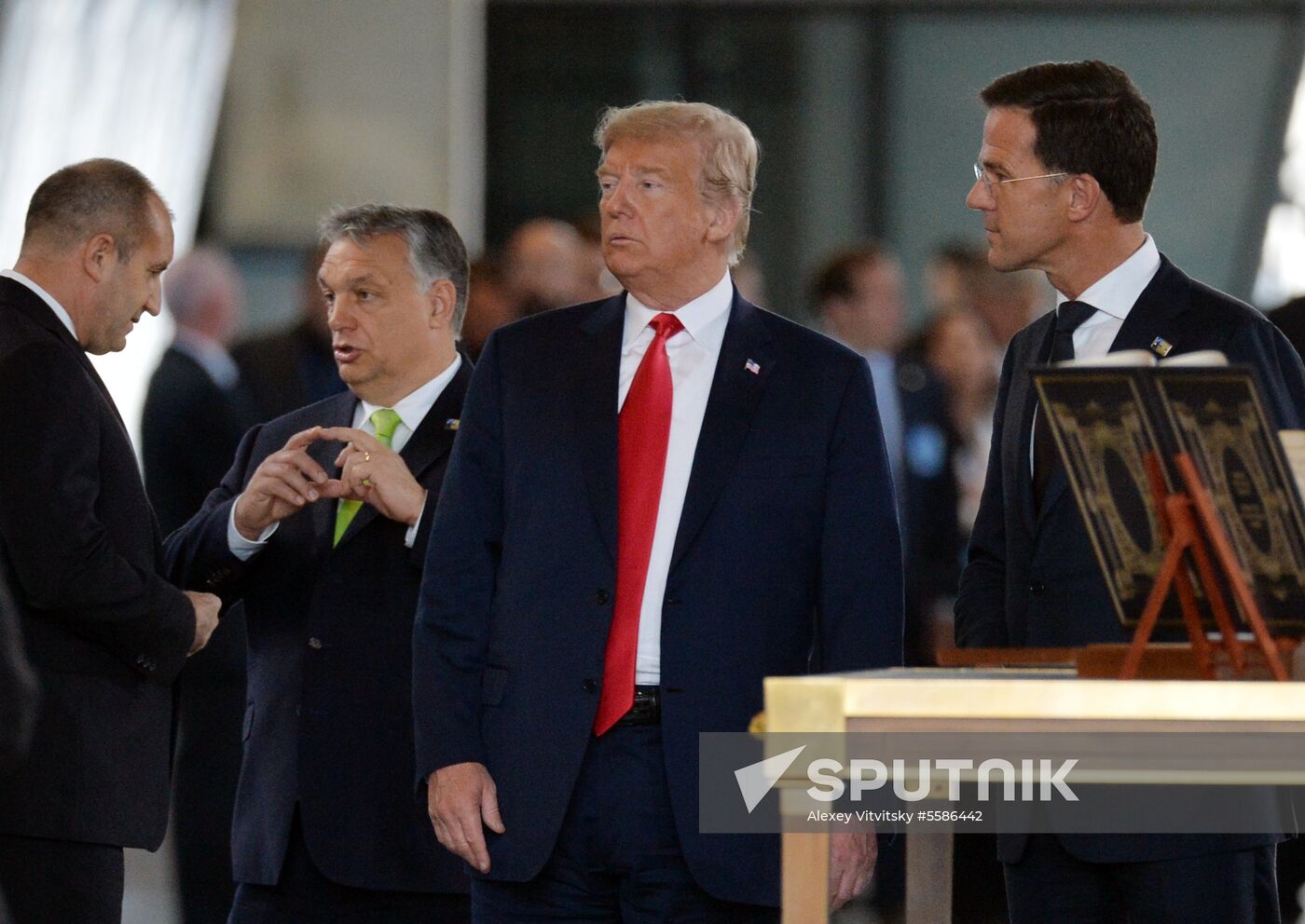 NATO Summit in Brussels. Day one