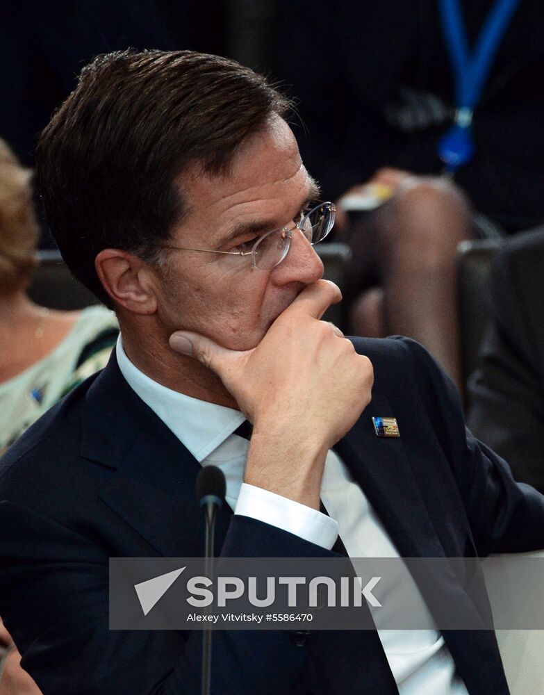 NATO Summit in Brussels. Day one