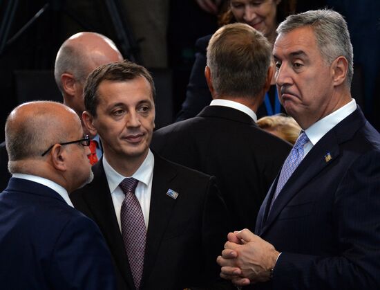 NATO Summit in Brussels. Day one