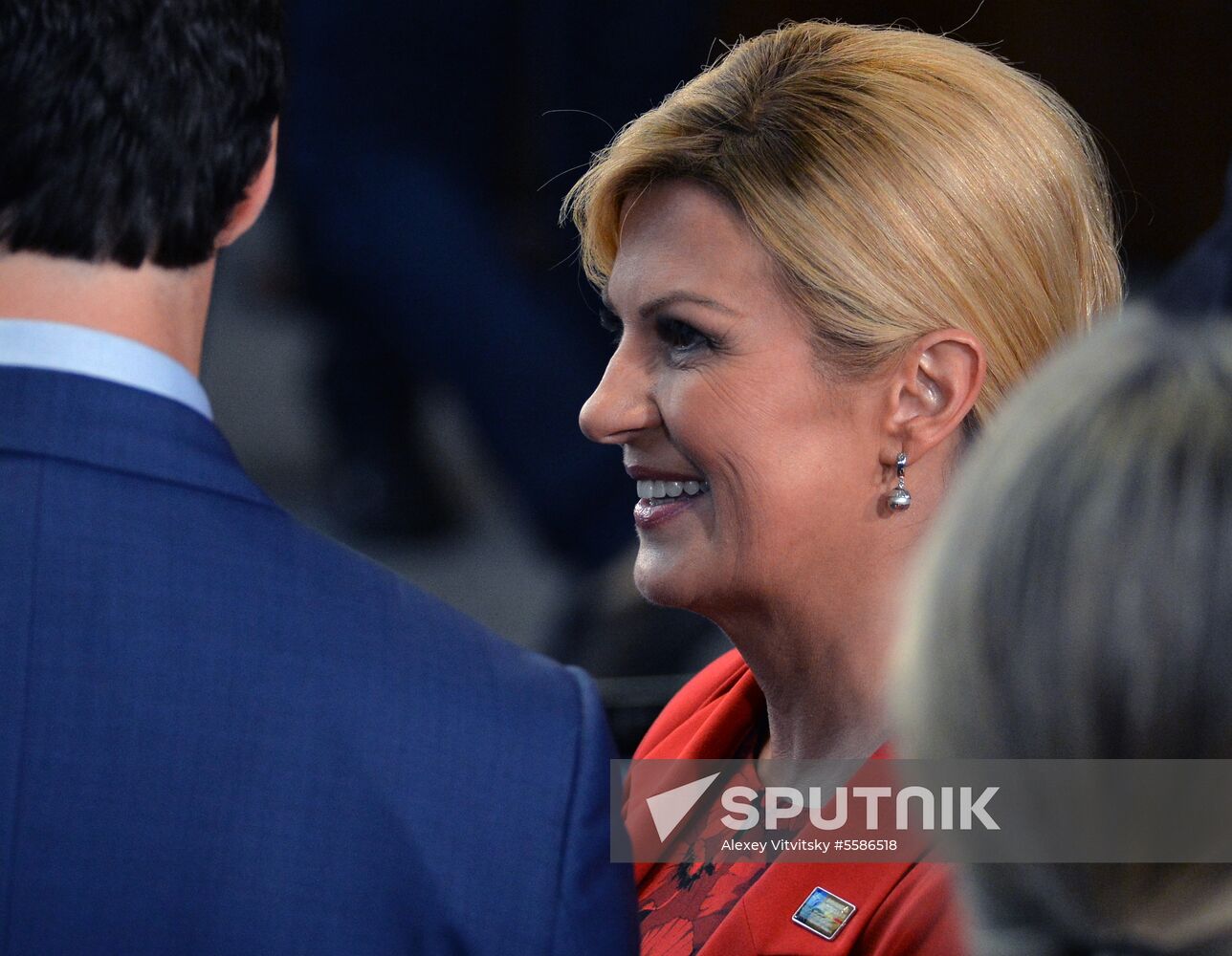 NATO Summit in Brussels. Day one