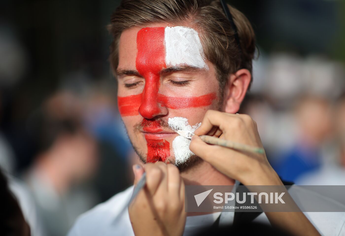 Russia World Cup Croatia - England