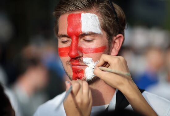 Russia World Cup Croatia - England