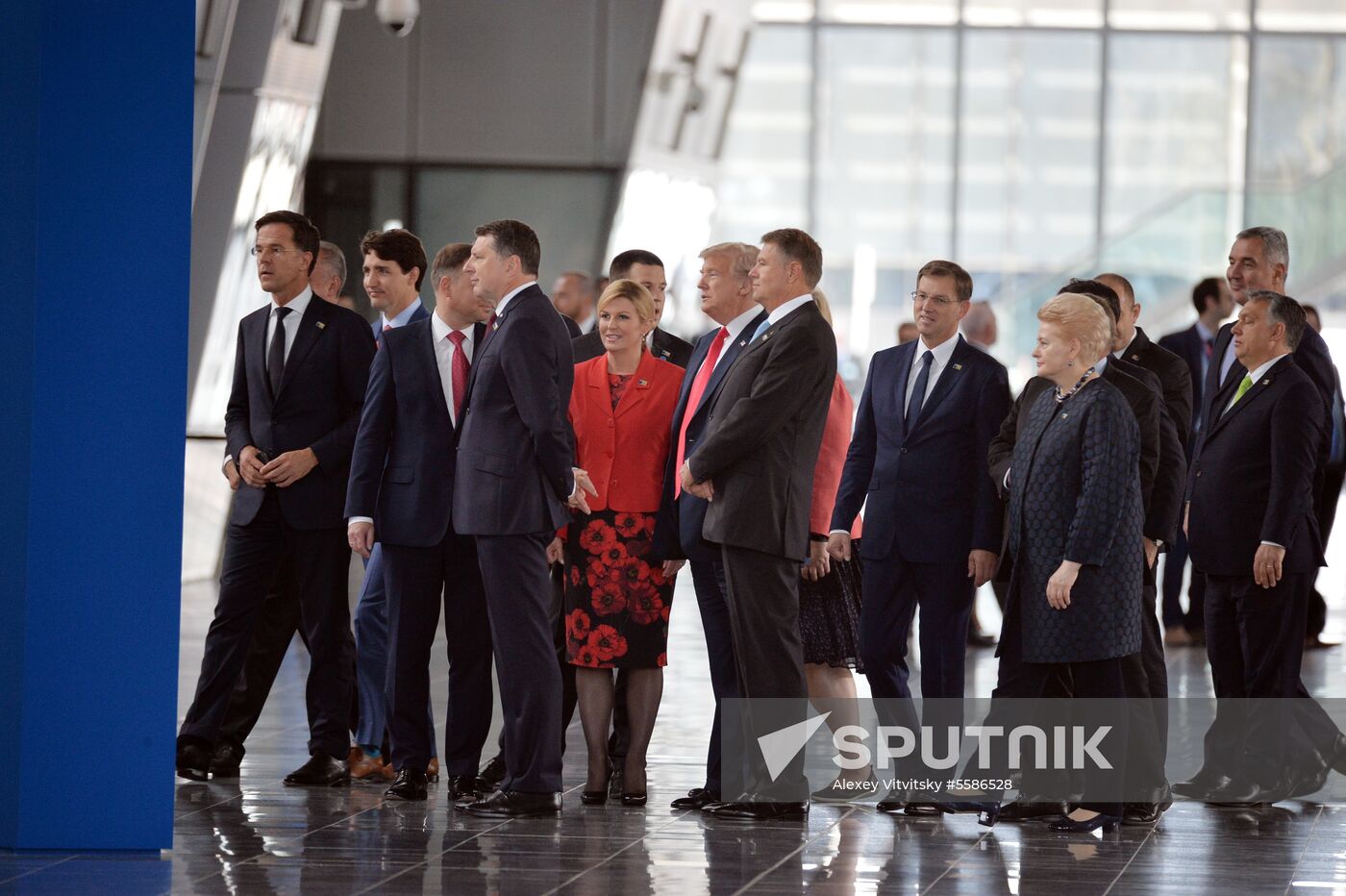NATO Summit in Brussels. Day one