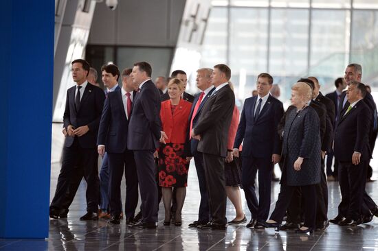 NATO Summit in Brussels. Day one