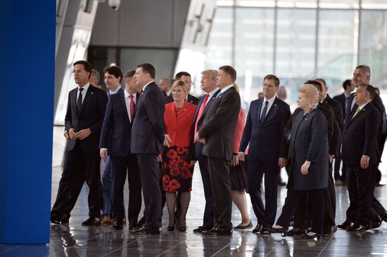 NATO Summit in Brussels. Day one