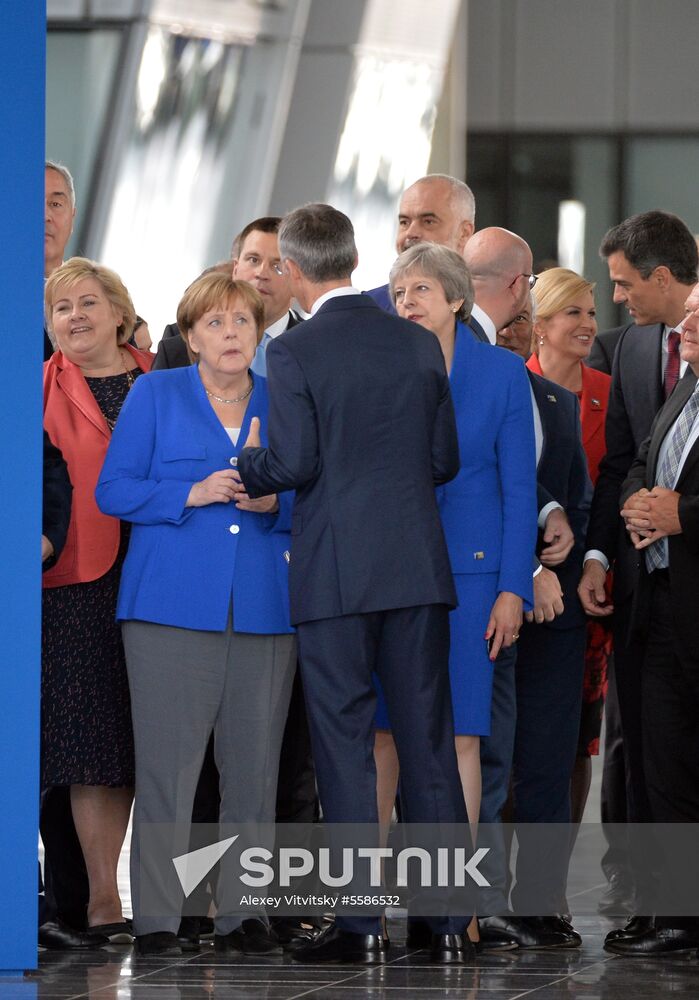 NATO Summit in Brussels. Day one