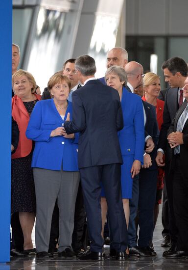 NATO Summit in Brussels. Day one