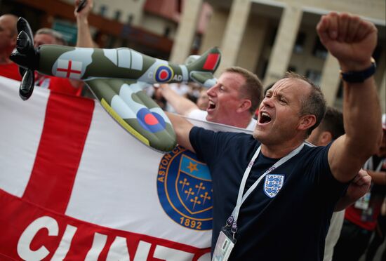 Russia World Cup Croatia - England