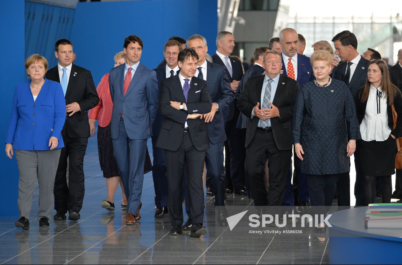NATO Summit in Brussels. Day one