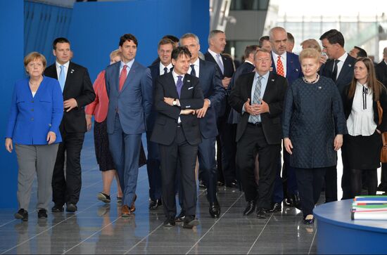 NATO Summit in Brussels. Day one