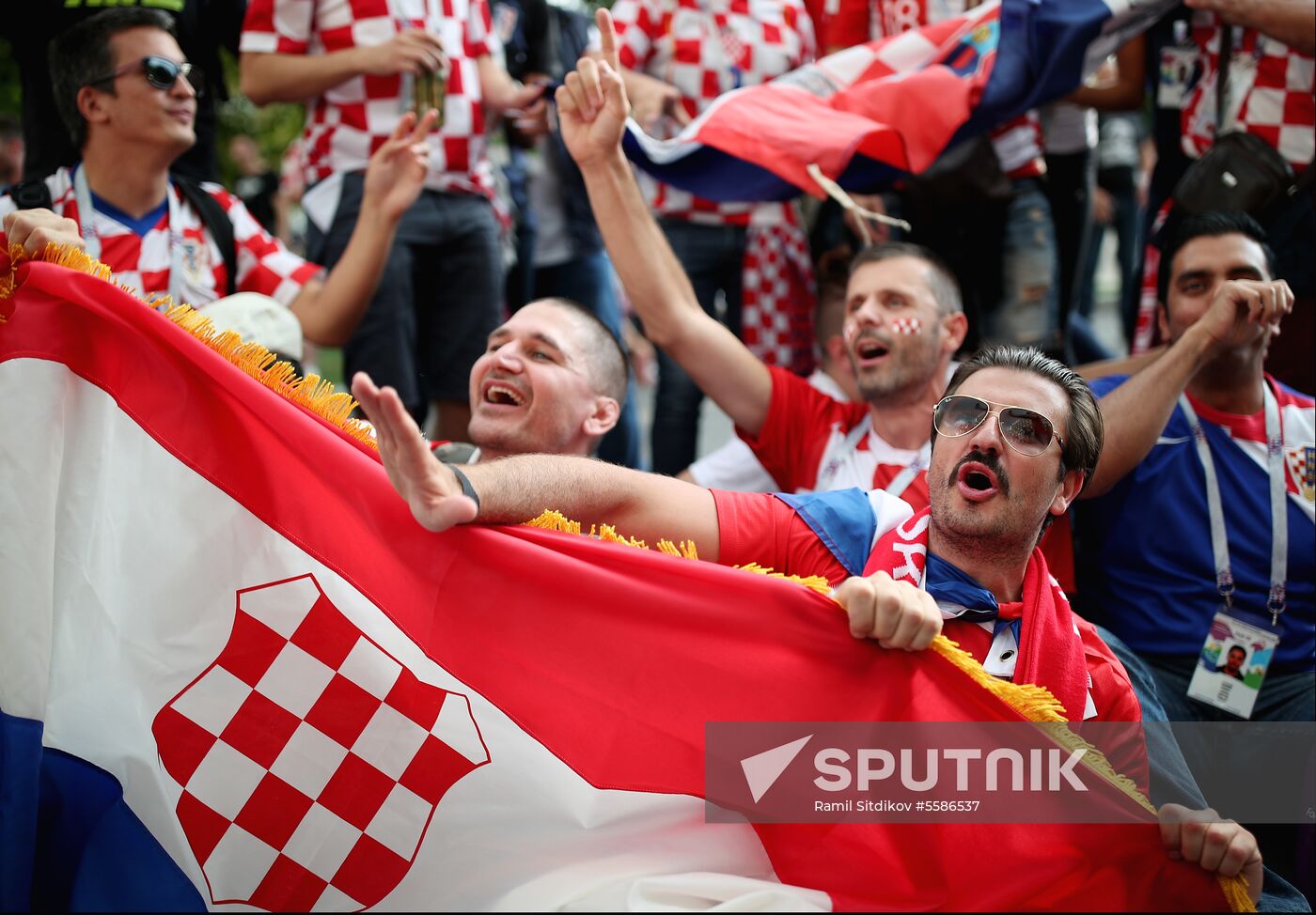 Russia World Cup Croatia - England