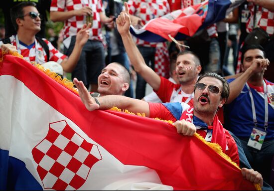 Russia World Cup Croatia - England