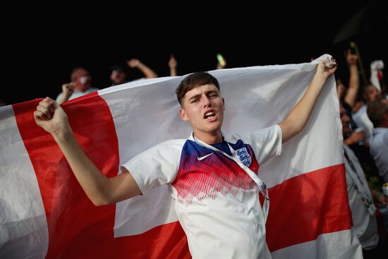 Russia World Cup Croatia - England