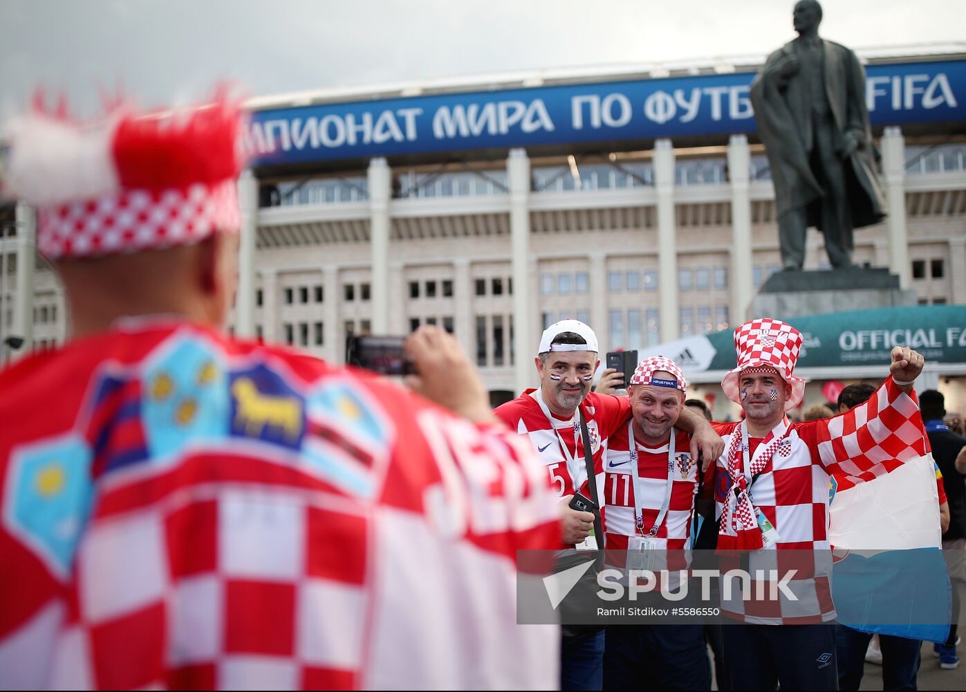 Russia World Cup Croatia - England