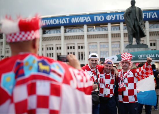 Russia World Cup Croatia - England
