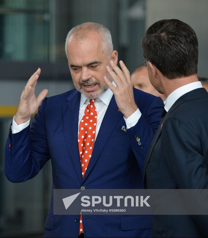 NATO Summit in Brussels. Day one