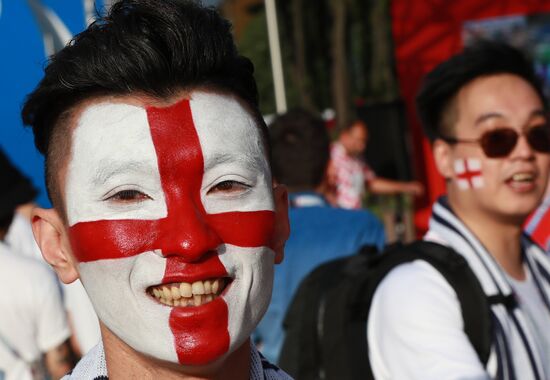 Russia World Cup Croatia - England