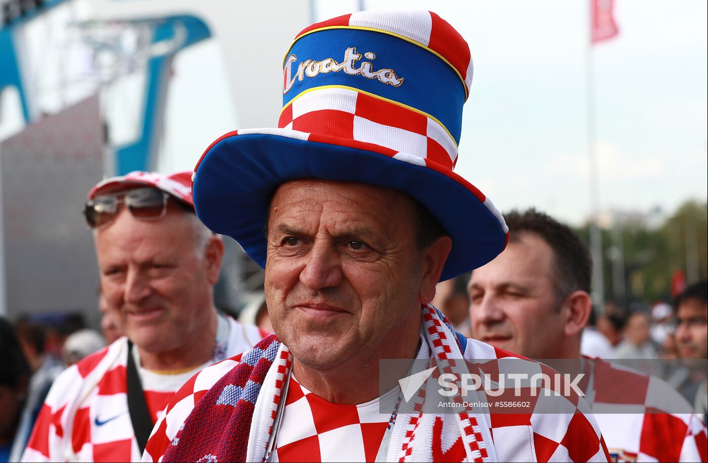 Russia World Cup Croatia - England