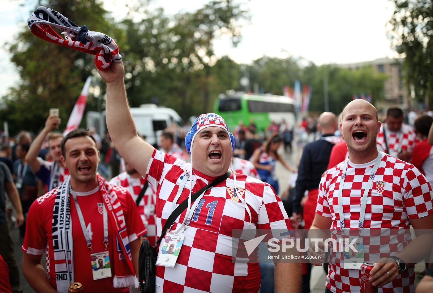 Russia World Cup Croatia - England