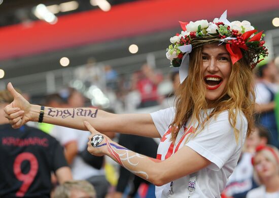 Russia World Cup Croatia - England