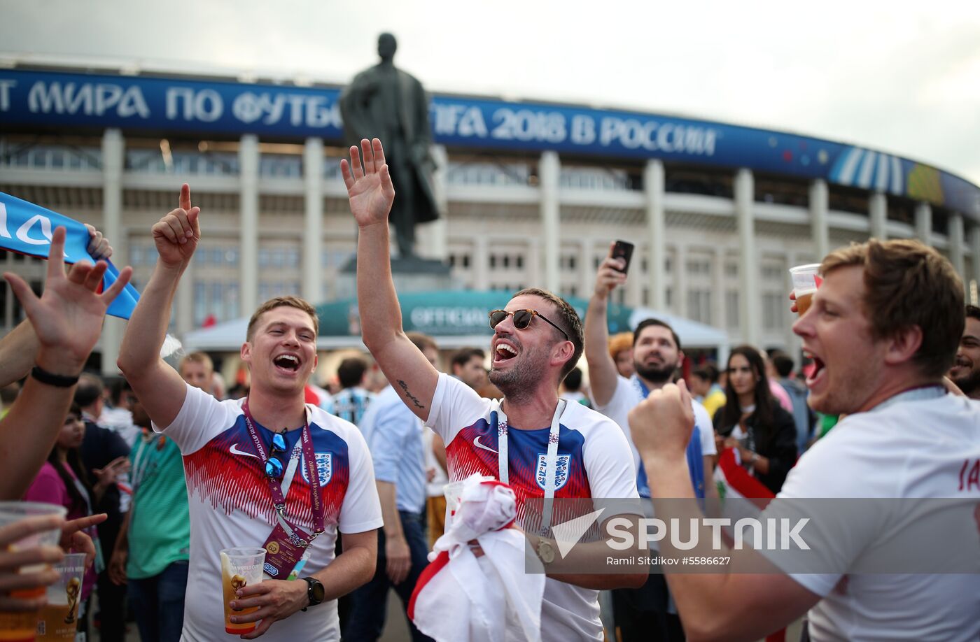 Russia World Cup Croatia - England