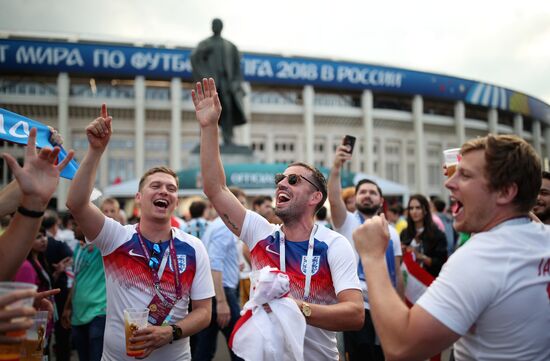 Russia World Cup Croatia - England