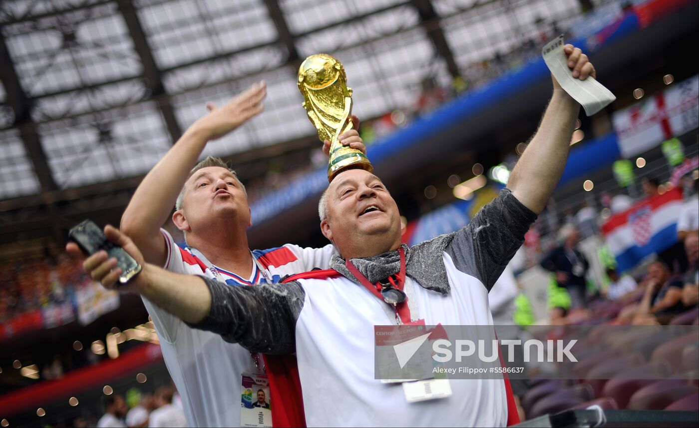 Russia World Cup Croatia - England