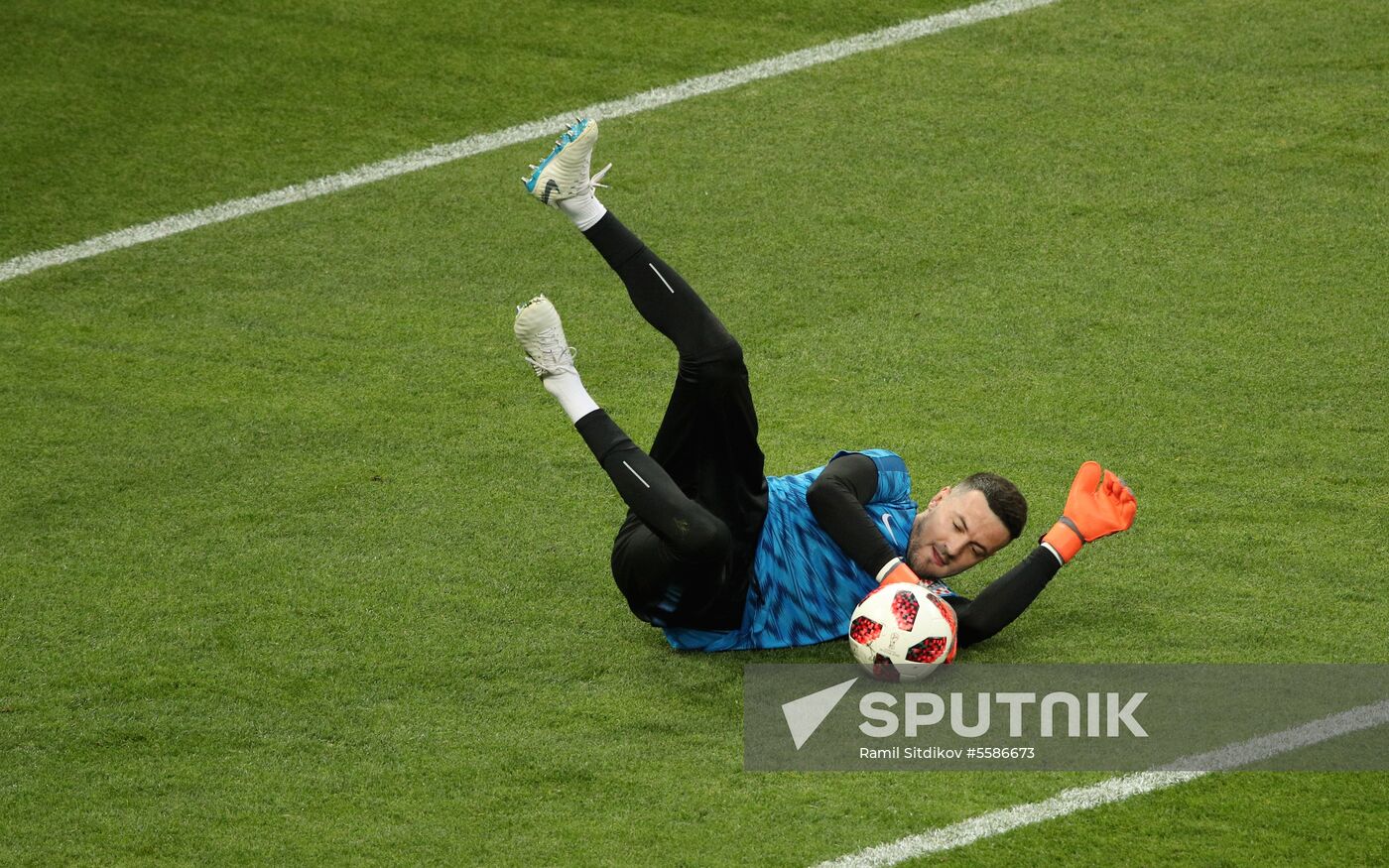Russia World Cup Croatia - England