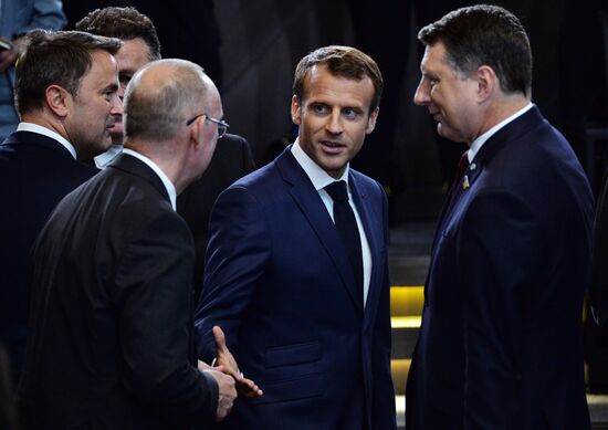 NATO Summit in Brussels. Day one