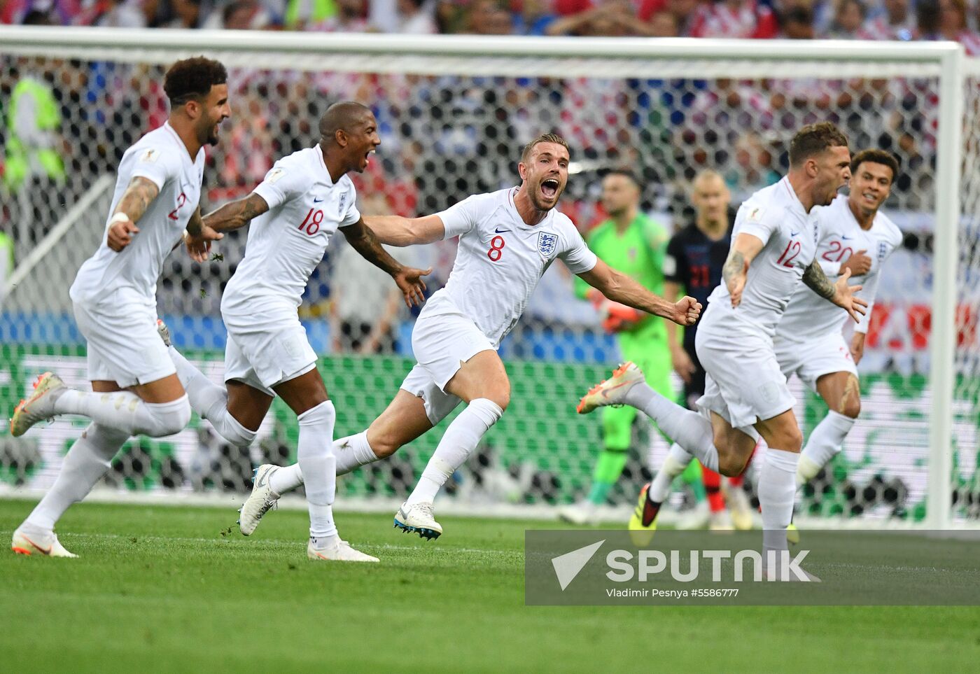 Russia World Cup Croatia - England