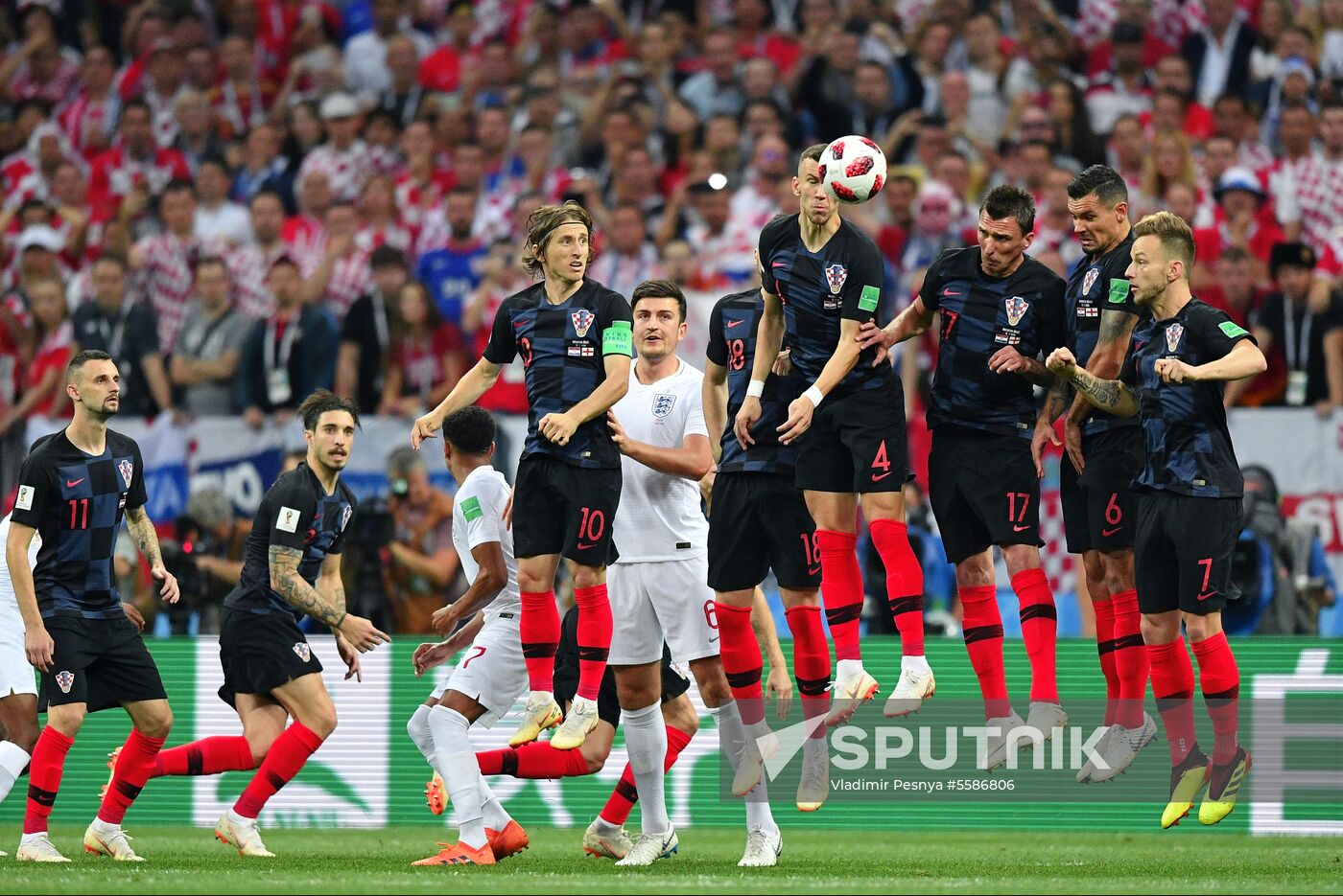 Russia World Cup Croatia - England