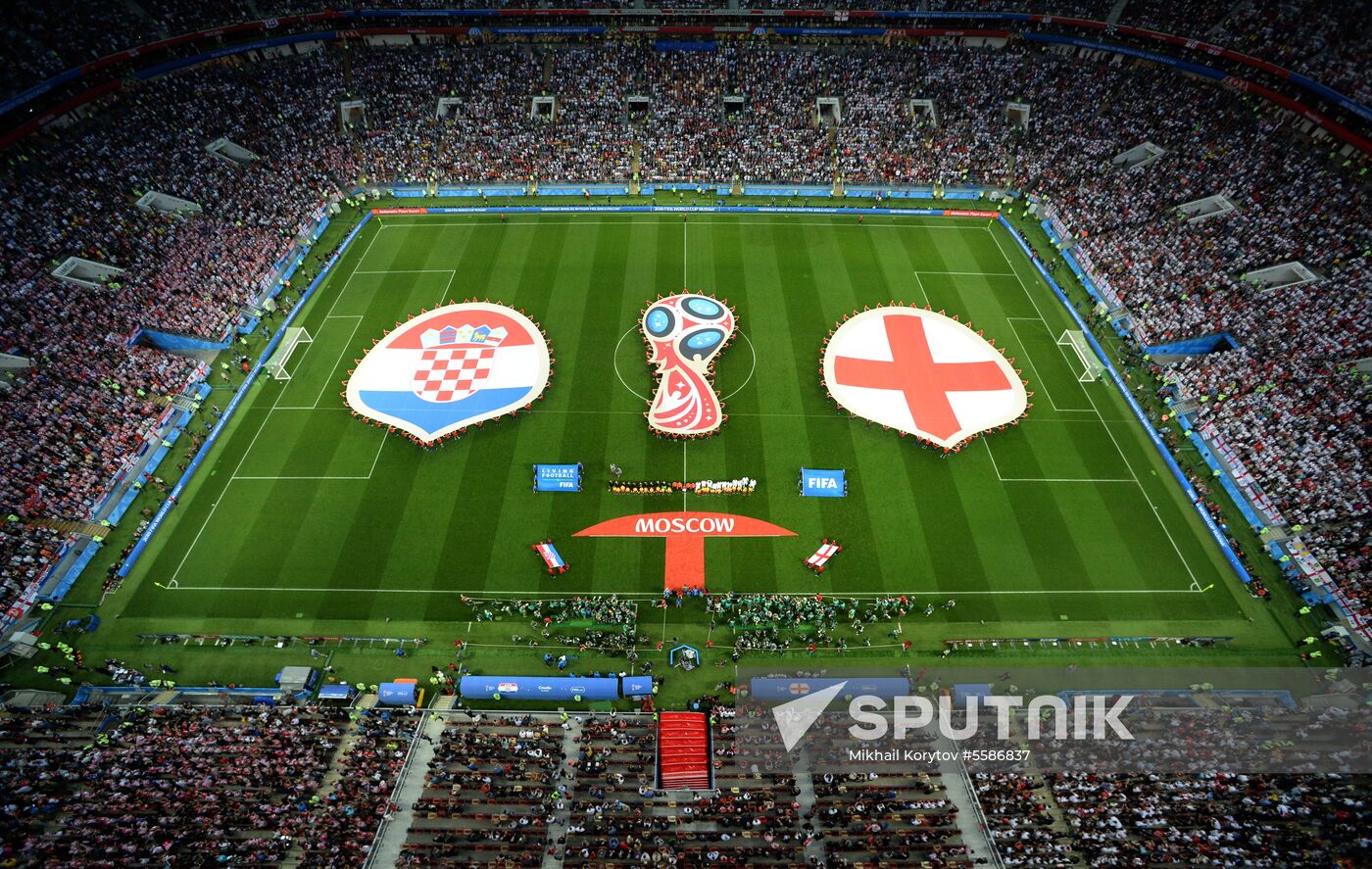 Russia World Cup Croatia - England