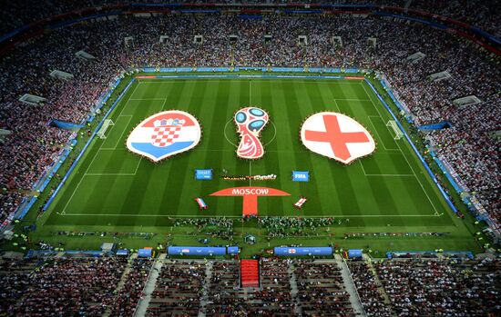 Russia World Cup Croatia - England