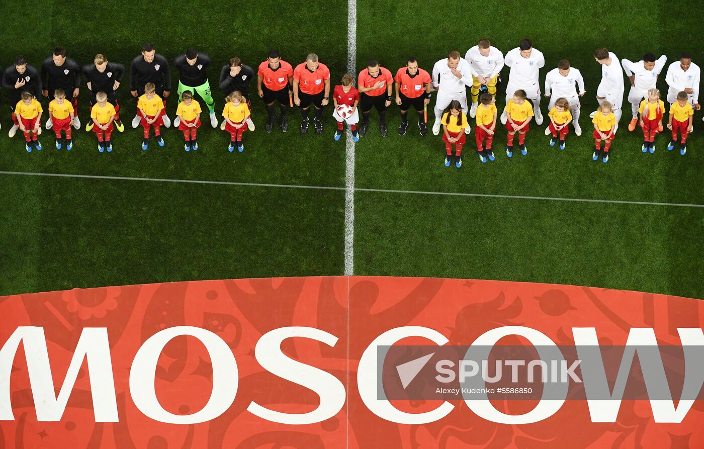 Russia World Cup Croatia - England