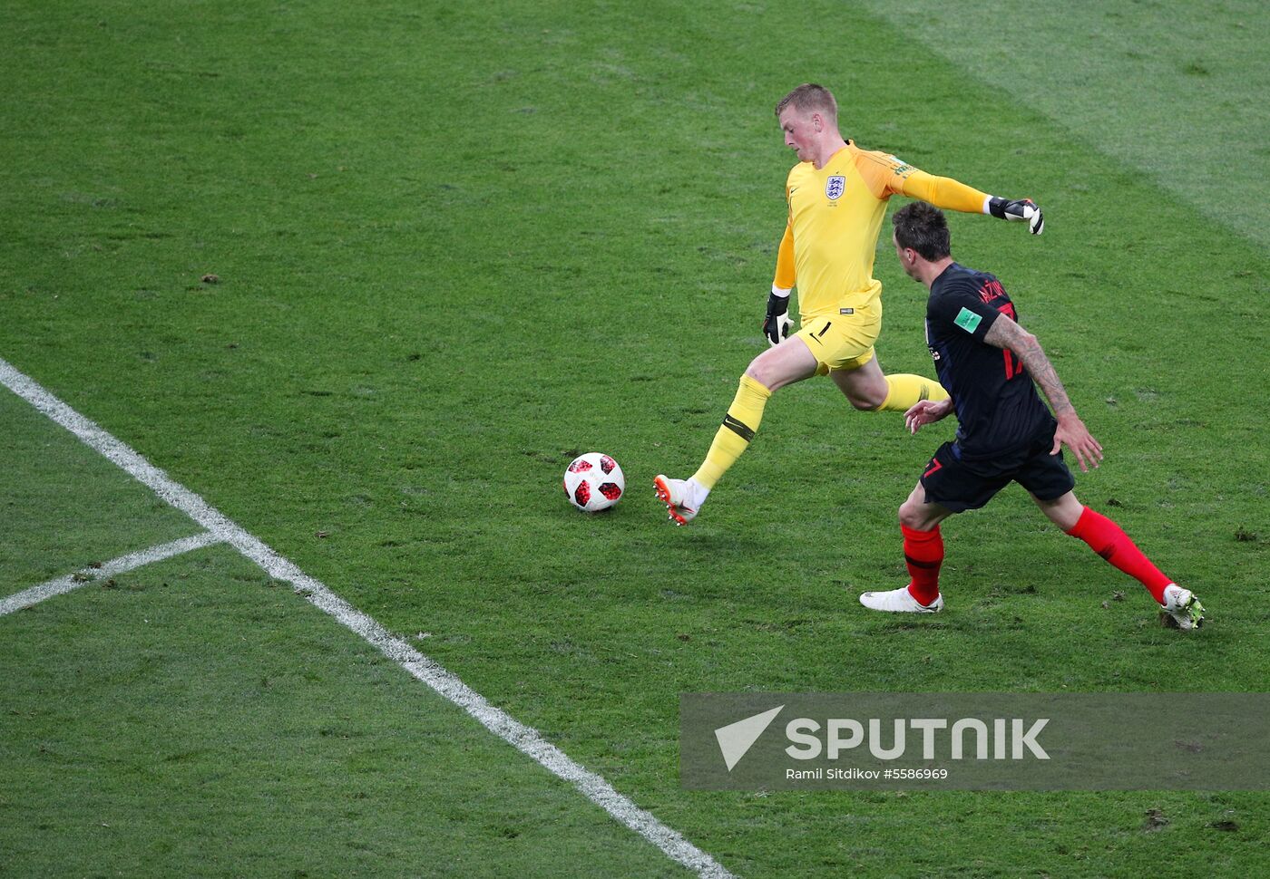 Russia World Cup Croatia - England
