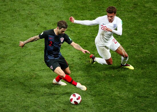 Russia World Cup Croatia - England