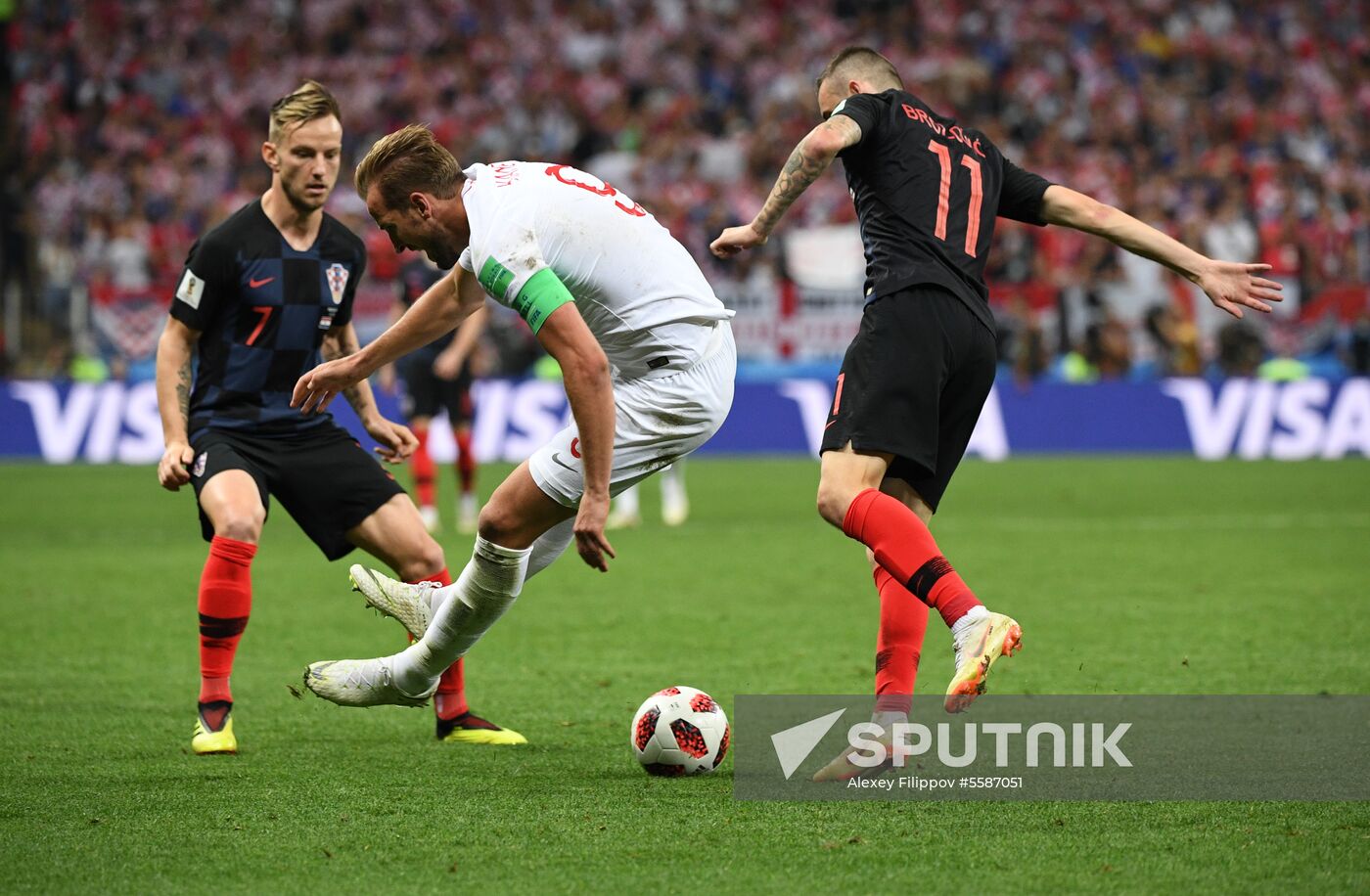 Russia World Cup Croatia - England