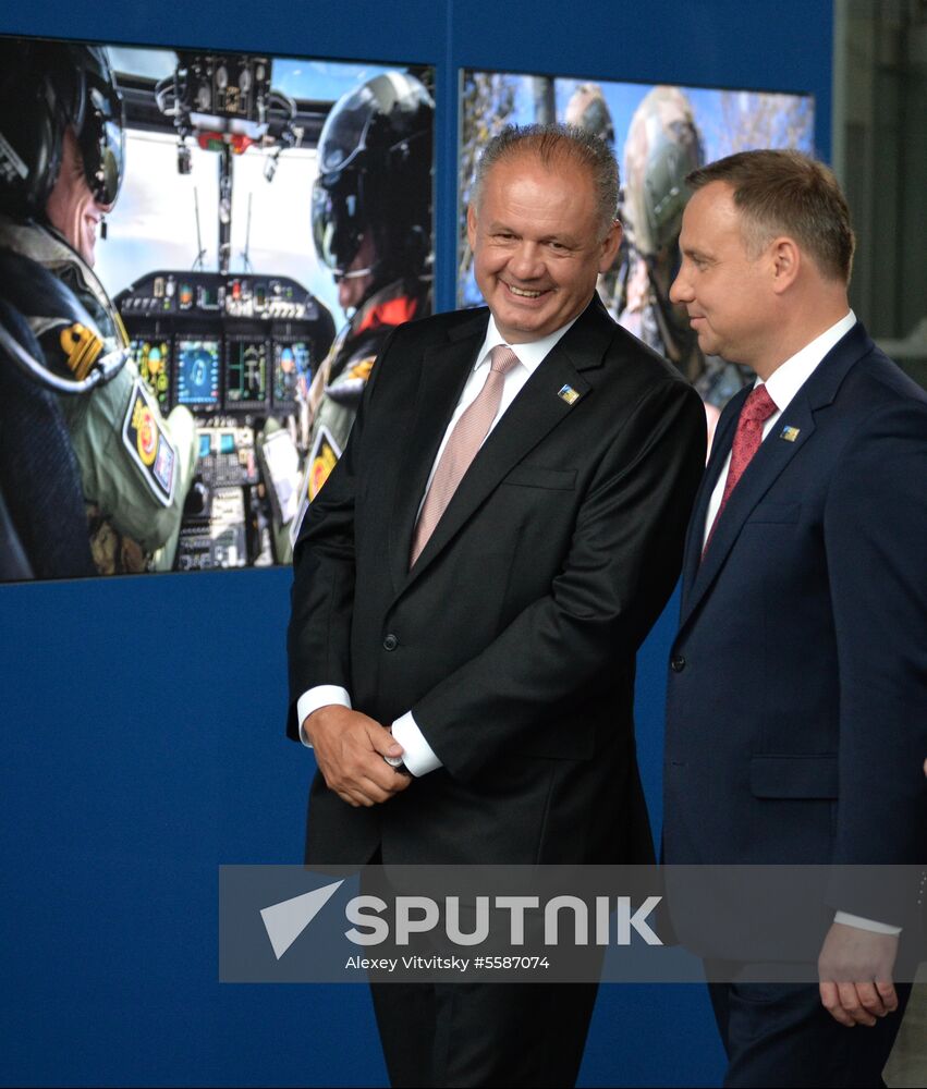 NATO Summit in Brussels. Day one