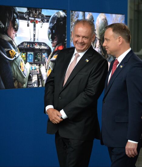 NATO Summit in Brussels. Day one