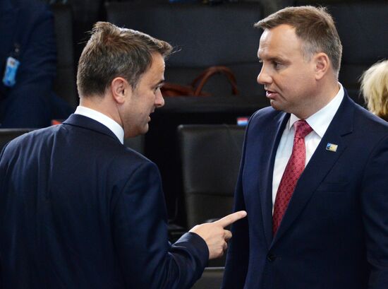 NATO Summit in Brussels. Day one